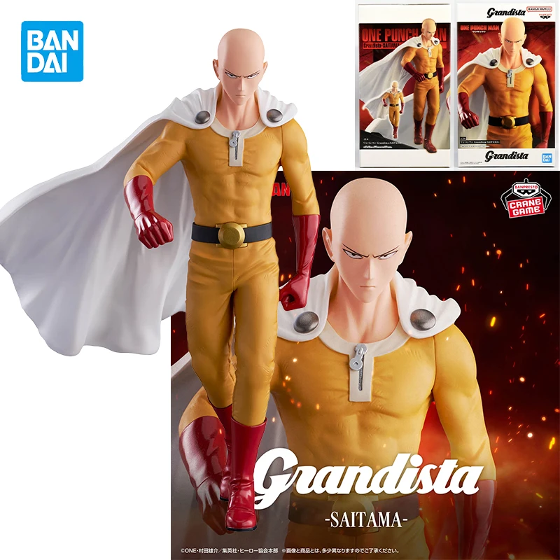 

Original Banpresto ONE PUNCH MAN Grandista SAITAMA Figure Anime Figurine Toys Collections Gifts in stock