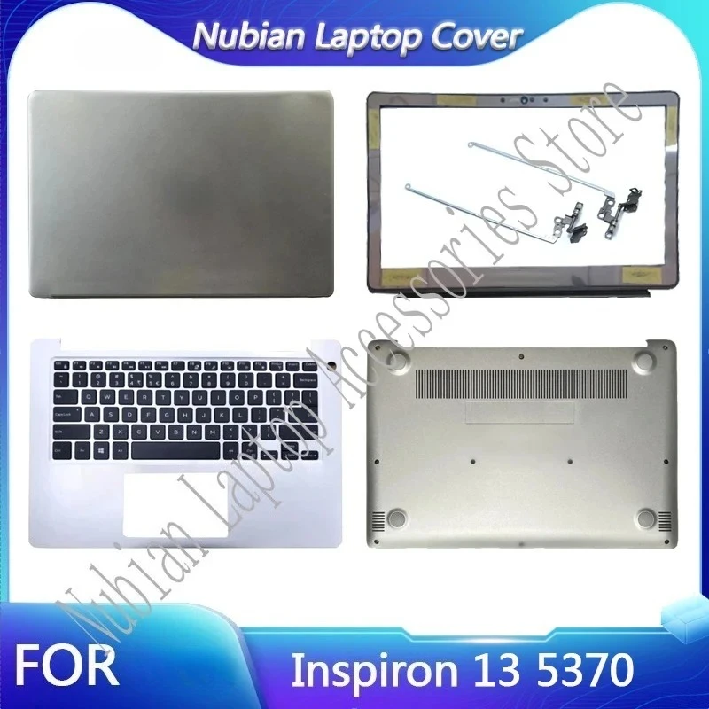 

Laptop Screen Case New For Inspiron 13 5370 Vostro V5370 LCD Back Cover/Front Bezel/Hinges/Palmrest Keyboar/Bottom Case