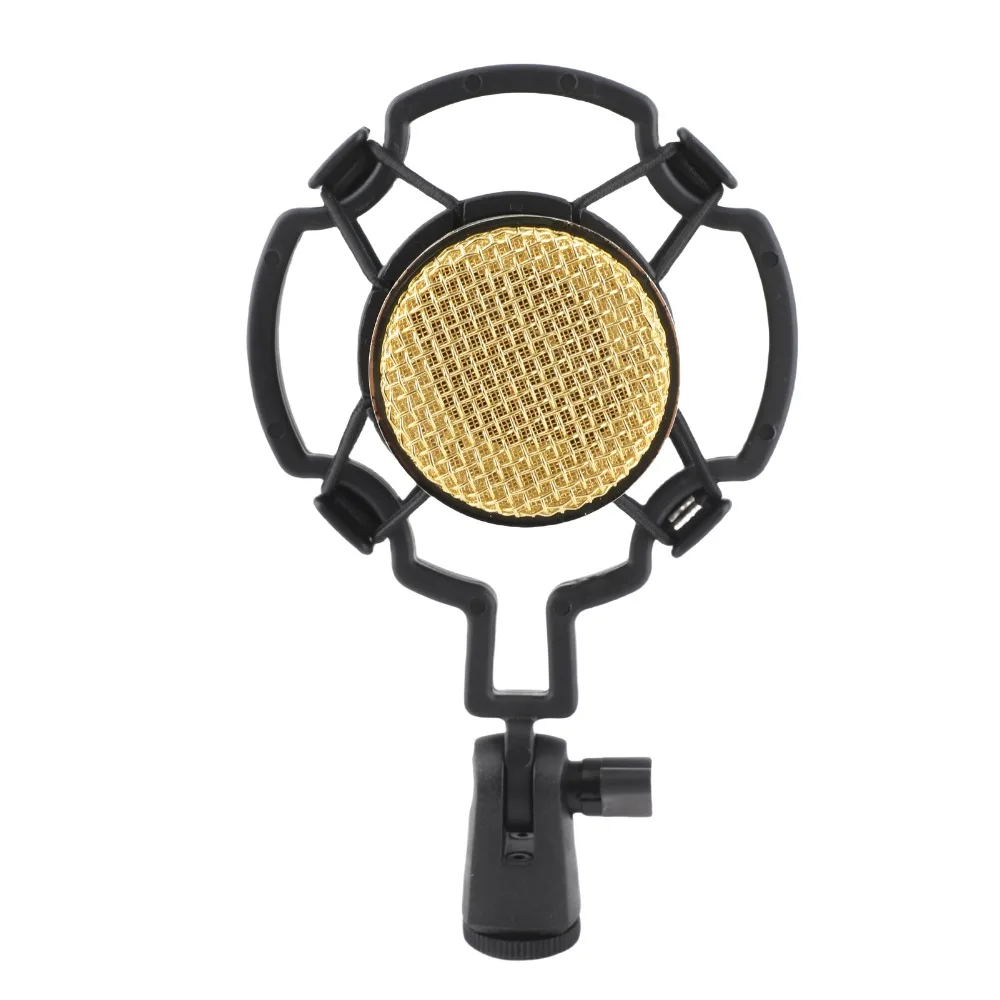 3pin XLR to 3.5mm Wired Condenser Microphone With Shock Mount Professional for BM800 Microphone Broadcast Mic Streaming
