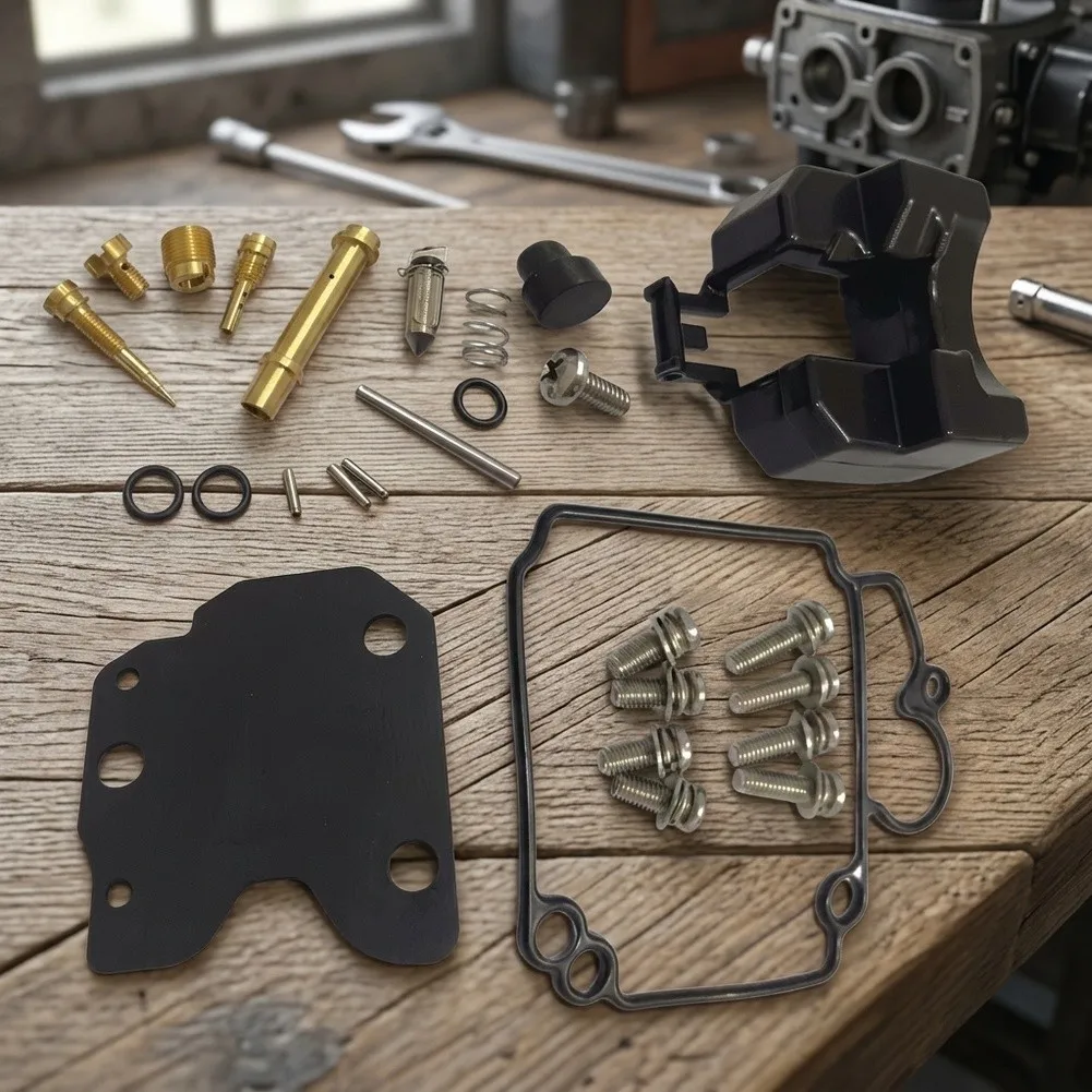 Carburetor Repair Kit for 20HP-60HP Four For Outboard Engines Including 65W W0093 00 65W W0093 02 67C W0093 01