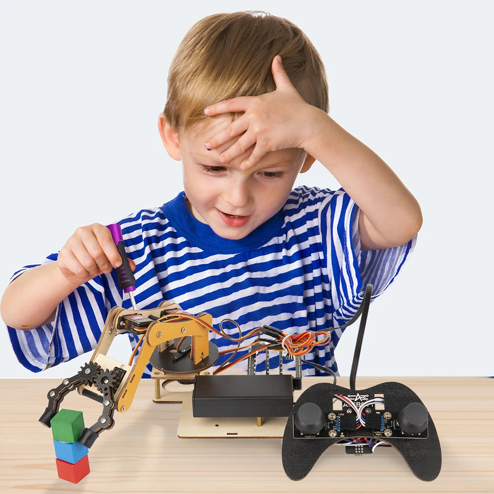 ACEBOTT ESP32 STEM Smart Factory Education Kit School Smart Home Kit Educatieve oplossingsserie voor Arduino