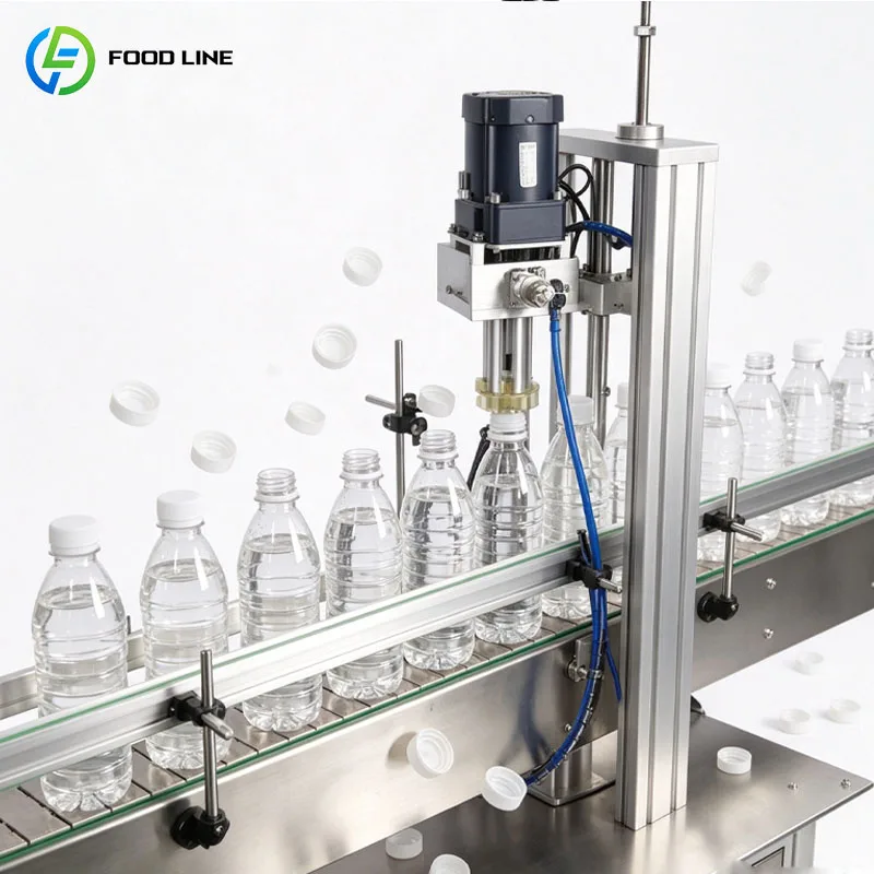 Automatic Beverage Filling Machine Bottle Capping Equipment Rotary Screw Capper Customized