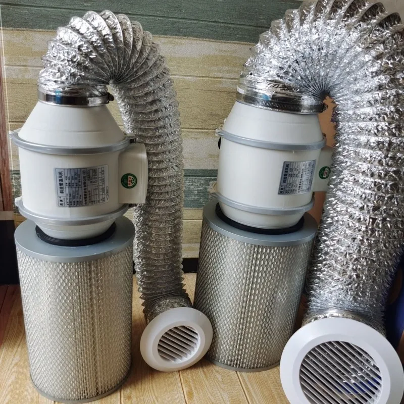 Desktop nuclear engraving vacuum cleaner wood carving nail jade dust removal powerful host fan floor type