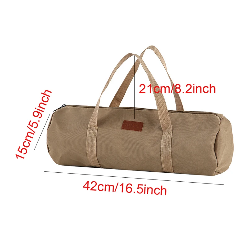 1Pc Outdoor Camping Storage Bag Oxford Cloth Canopy Pole Bag Camping Accessories Tool Storage Pouch Travel Picnic Handbag