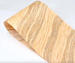 L:2.5Meters  Width:30cm T:0.25mm Technology  Wood Veneer Stone Grain  Renovation Home Furnishing Handmade Wood Skin