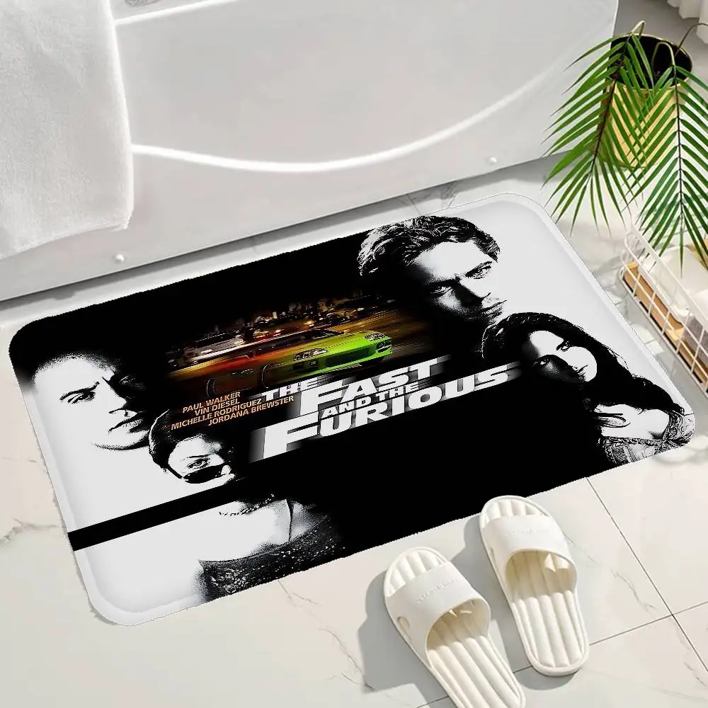 Fast And Furious Floor Carpet Nordic Style Home Doormat Bathroom-Toilet Mats Bedroom Hotel Decor Mat