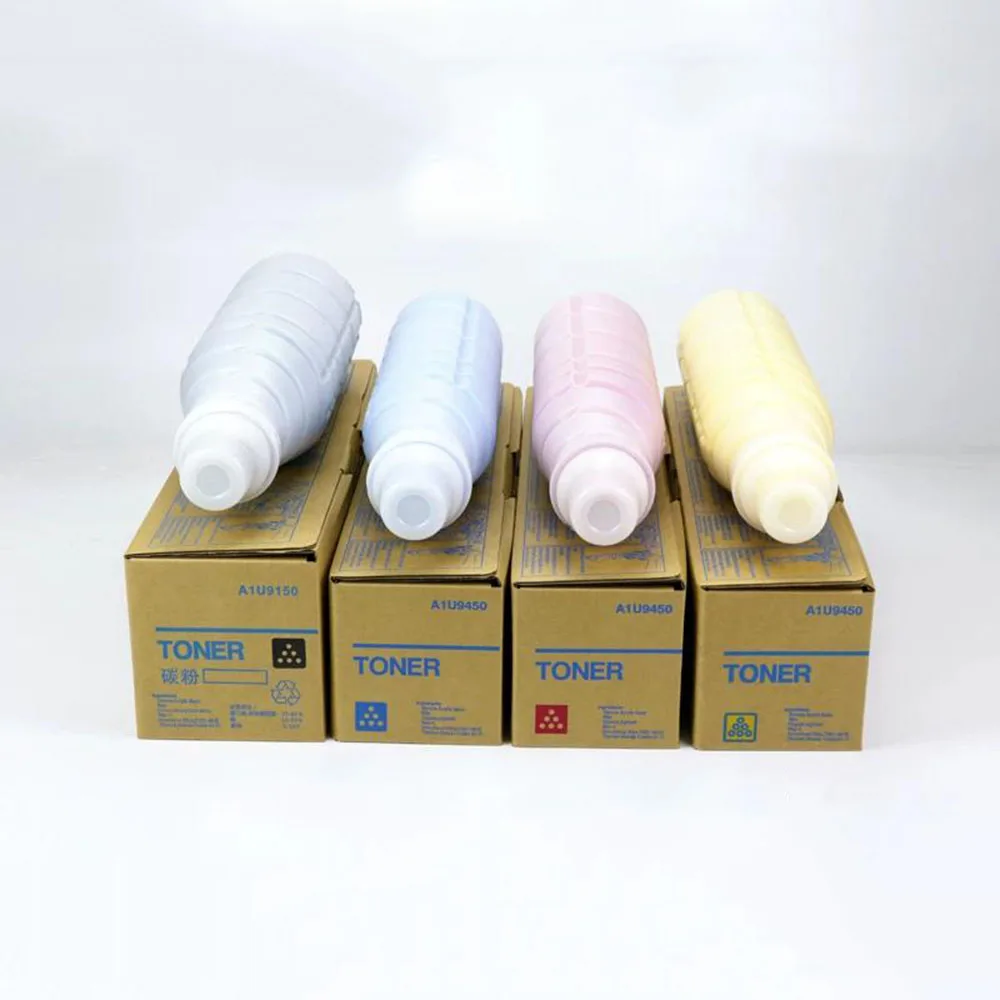 1set 4X TN616 Import Toner Cartridge for Konica Minolta Bizhub Press C6000 C7000 C7000P Black 750g CMY 630g