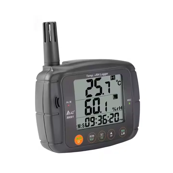 AZ88081 Wall-mounted Digital Temperature & Humidity Data Logger Monitor Recorder