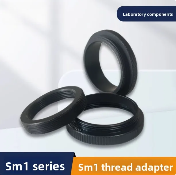 Optical Components Threaded Adapter Camera Lens Adapter SM1 Threaded Sleeve RMS Internal and External Sleeve
