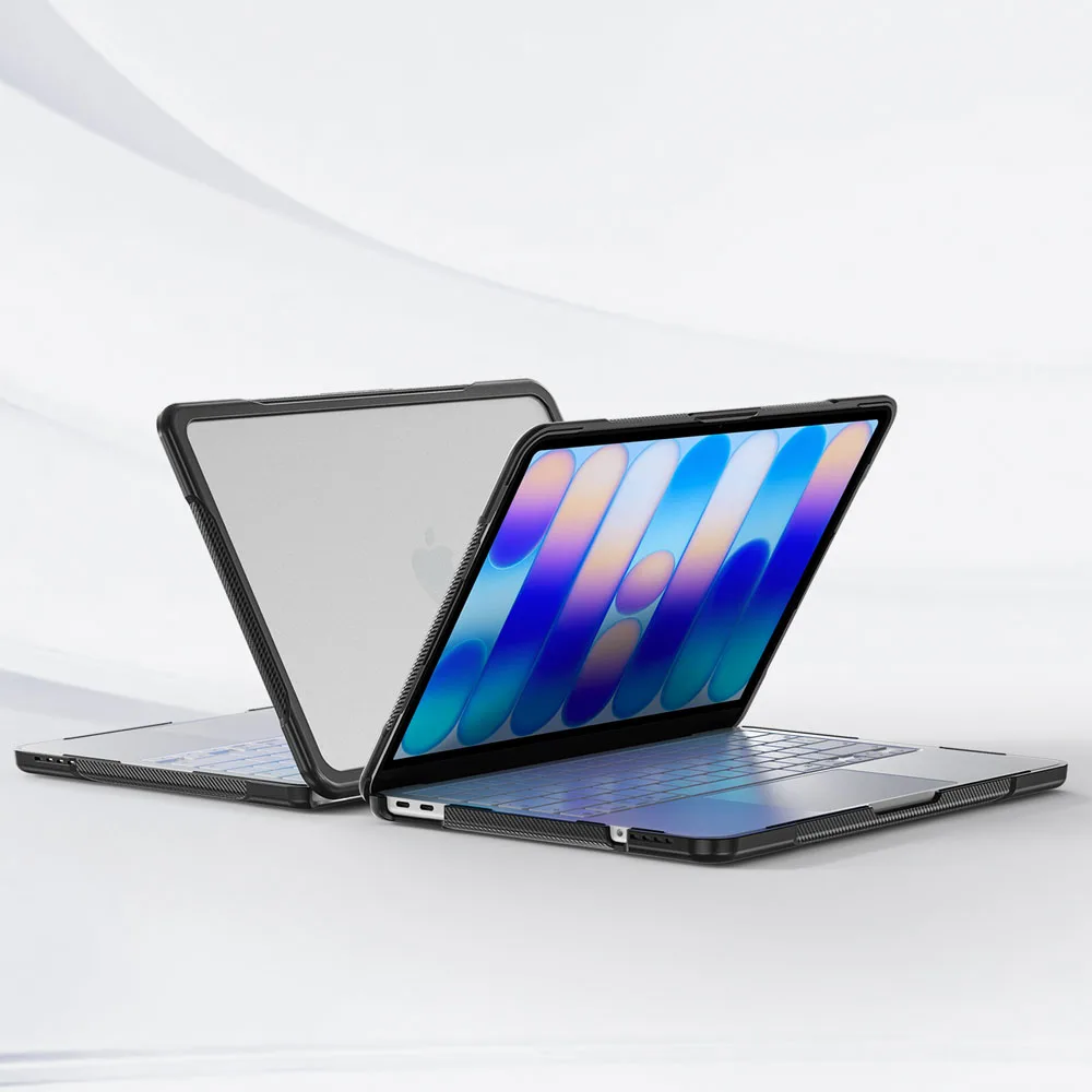 Laptop Case For MacBook Neo Case 13 inch 2026 TPU+PC Shockproof Protective Case Stand Cover for MacBook Neo 13