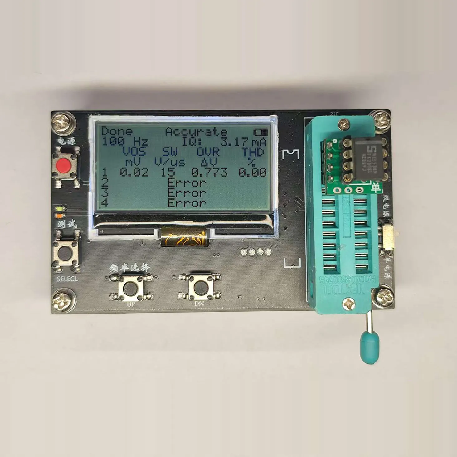 

1~ 4 Universal Operational Amplifier Detector