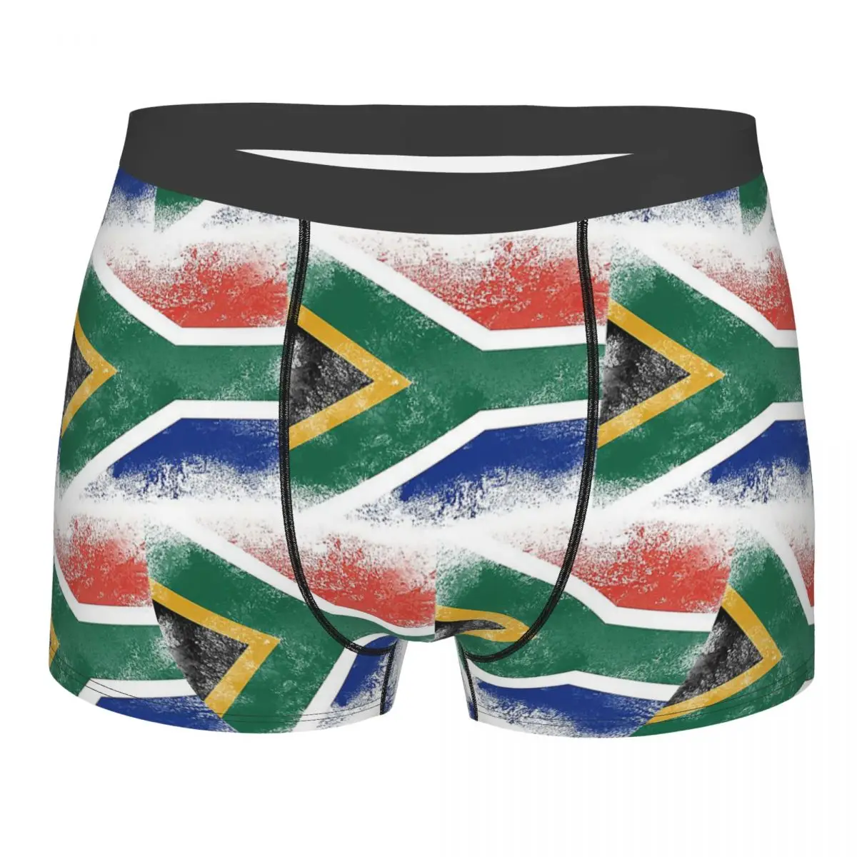 Boxer Underpants Shorts South Africa Flag Panties Men Soft Underwear for Homme Man Boyfriend Gift