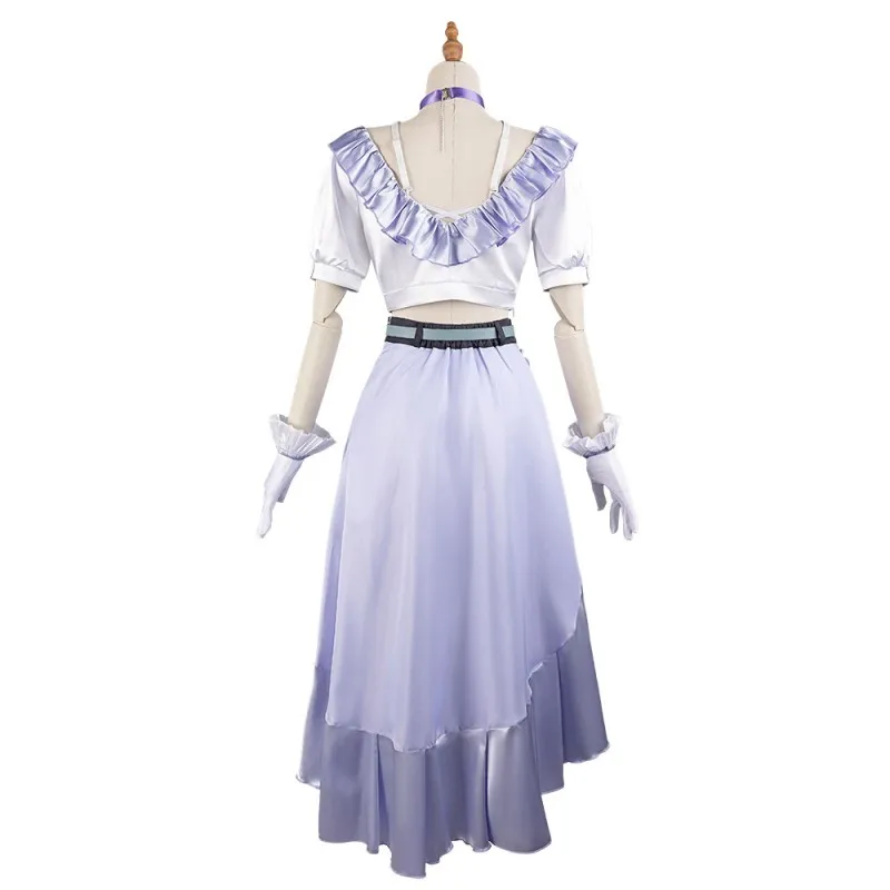 2024 Anime Rinami Himesaki Cosplay Costume Gakuen IDOLM School Idol Girl Anime Clothing Halloween Carnival Party Princess Dress