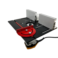3 Router Table Insert Plate Aluminum Alloy Wood Milling Flip Board Trimming Machine Engraving Auxiliary Tool Woodworking Benches
