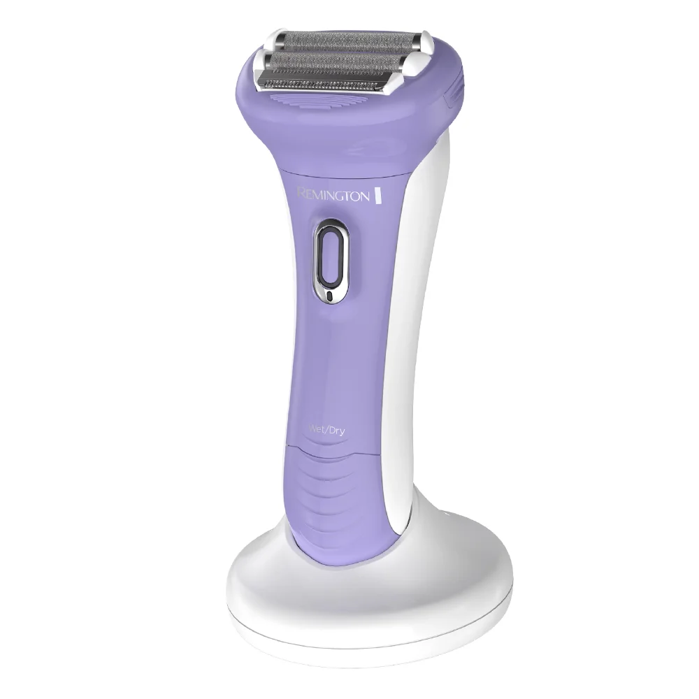 Electric Trimmer Smooth & Silky, Smooth Glide Rechargeable Shaver, Purple/White, WDF5030A