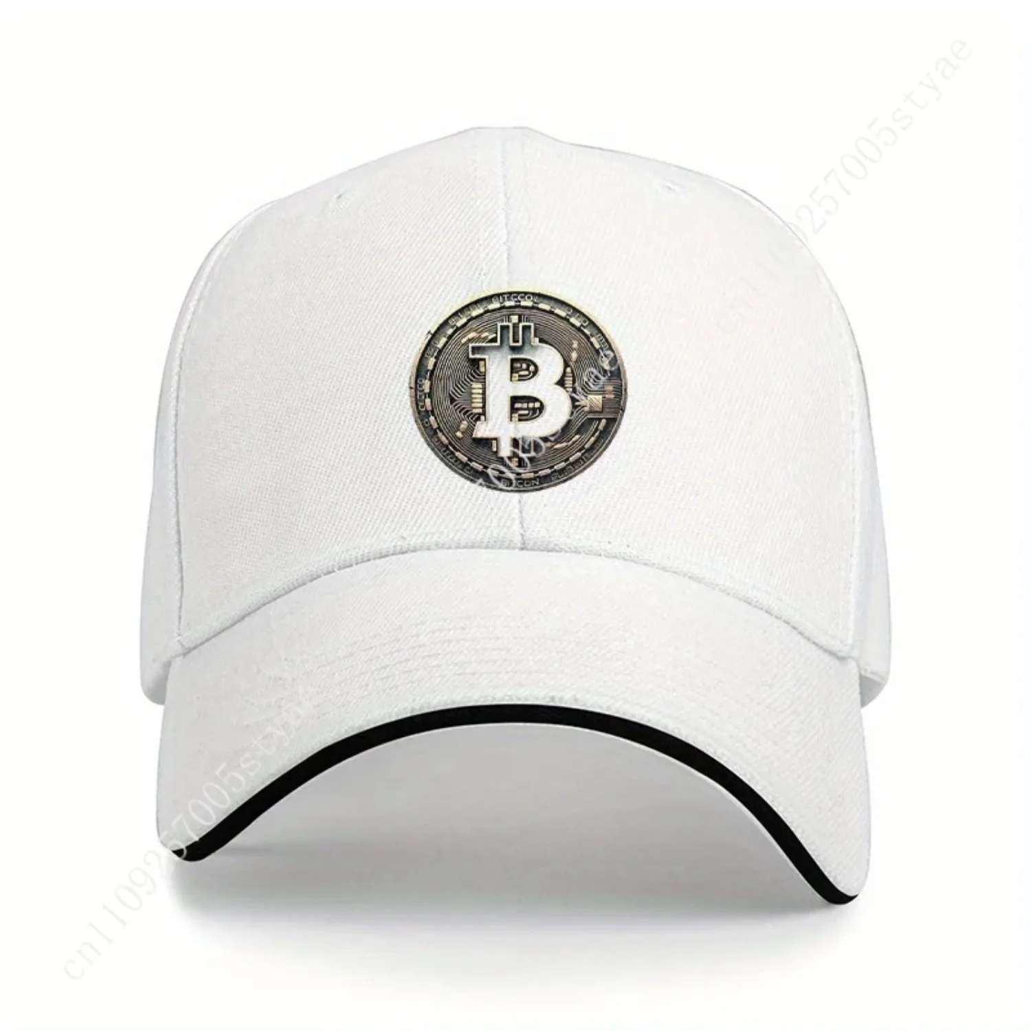 Bitcoin Crypto  Baseball Cap Unisex Adjustable Cotton Casual Summer Outdoor Headwear