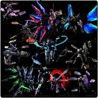 KOSMOS Light The World RG 1/144 RX-93 Hi-ν ΝGUNDAM PG FM RG Tian Mu Funnel Rgb Led Matrix Illusory Color Lamp Group Toys