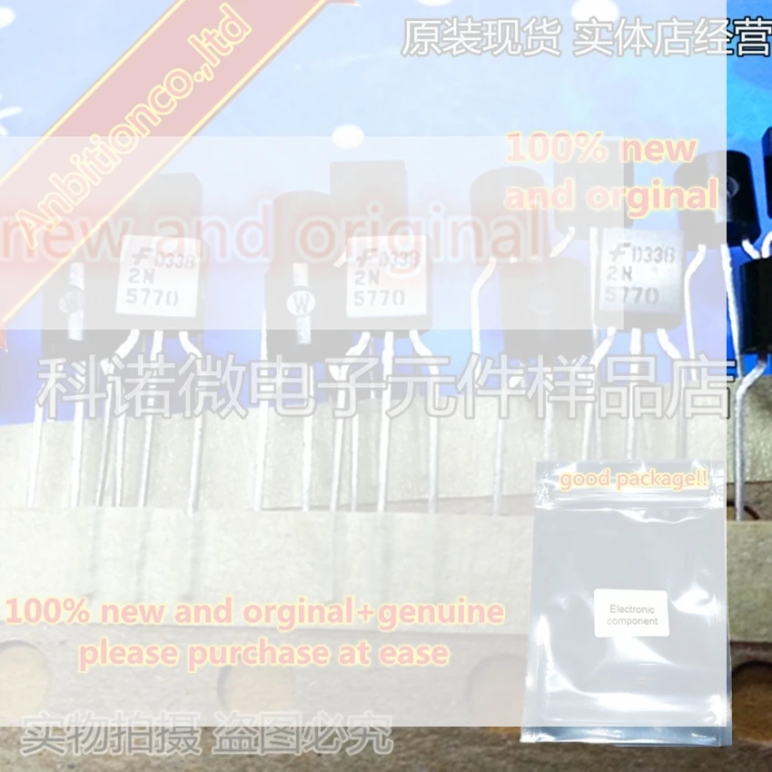 10pcs 100% new and orginal   2N5770 TO-92  NPN RF Transistor  connection
