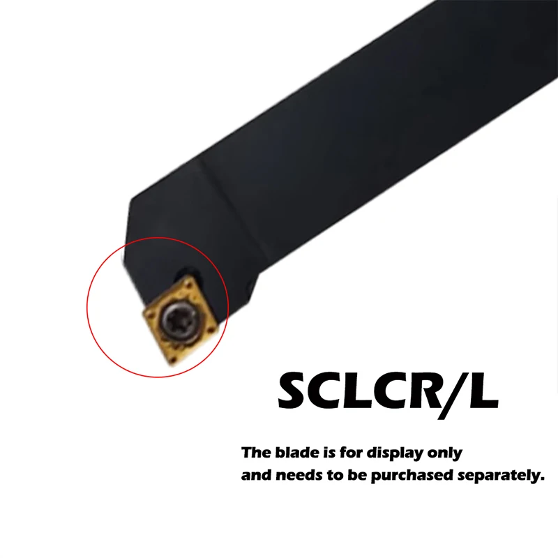 1PCS SCLCR 1010H06 SCLCR1212H06 SCLCR1616H09 SCLCR2020K09 SCLCR2525M12 CNC Turning Lathe Tool Holder SCLCL External Turning Tool