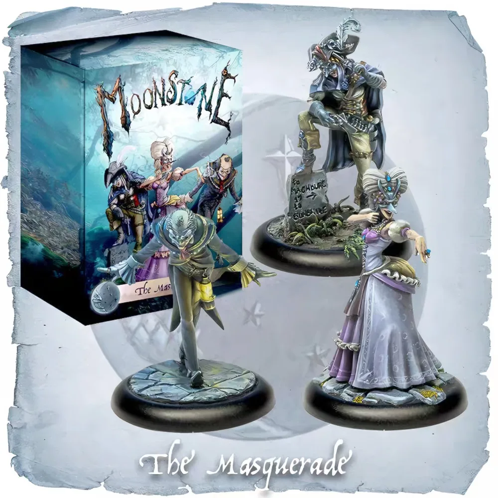 

Комплект модели из смолы 28521 MoonStone Evil Human The Masquerade
