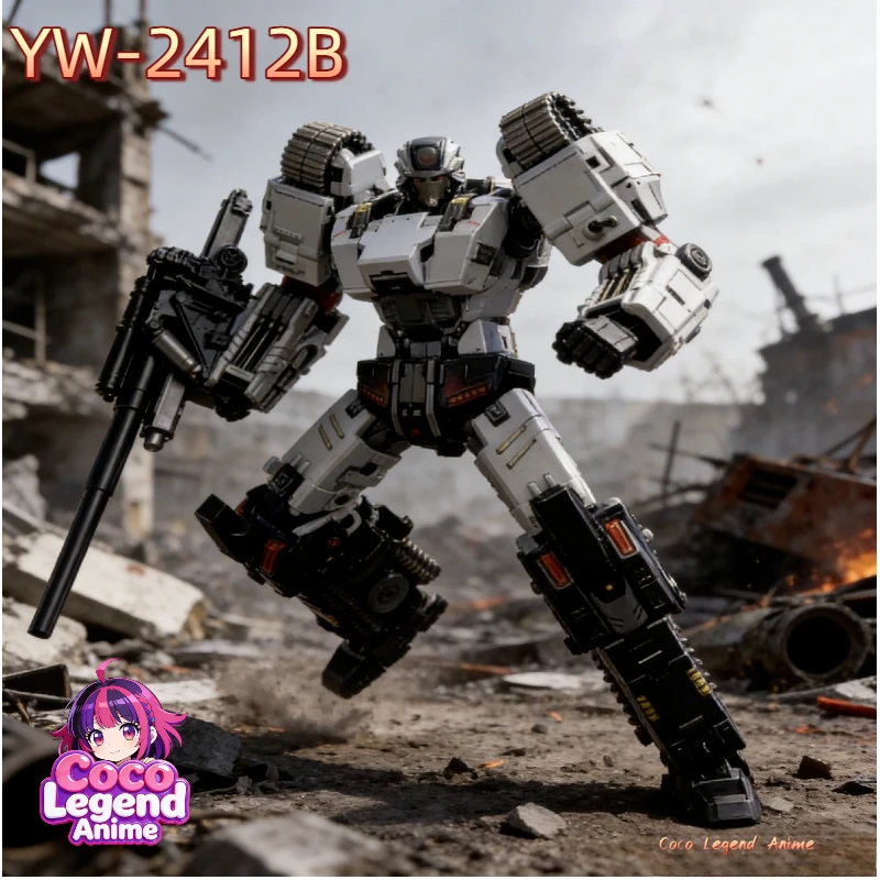 

Transformation Toys TOYSEASY YW2412B YW-2412B Taitian TETAL Tiger Tank Steel War Soul Action Figures Toy Collection in Stock