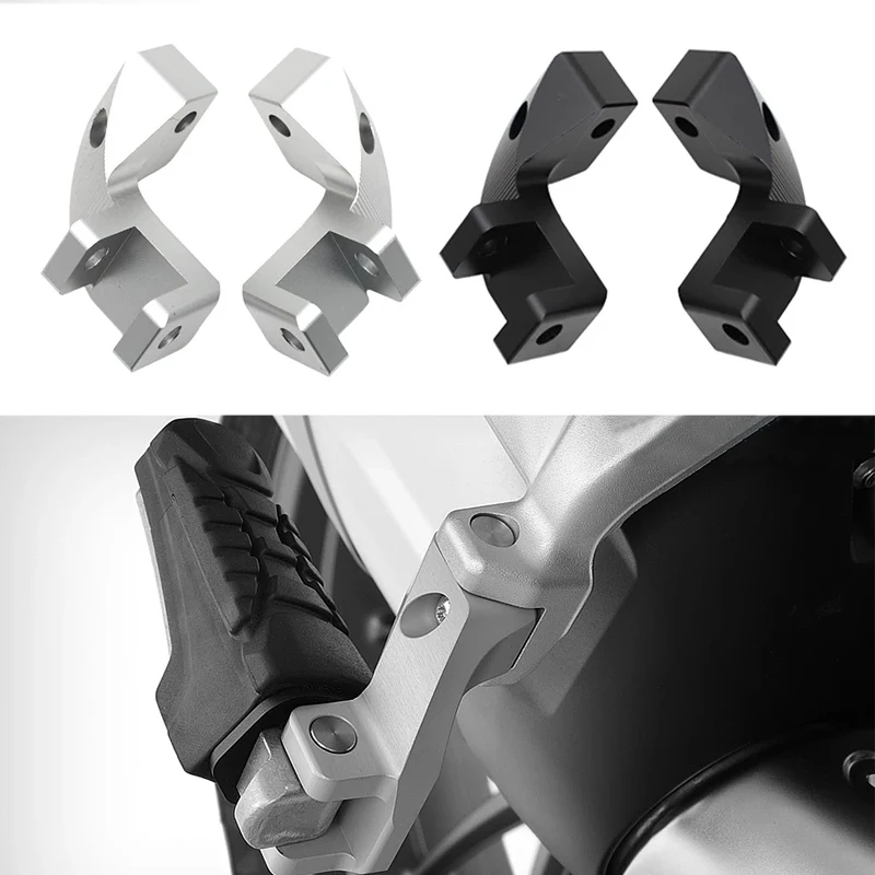 Motorcycle Passenger Footpeg Lowering Kit For BMW R1200GS LC Adventure ADV R1250GS LC Adventure ADV S1000XR Foot peg 2014-2023