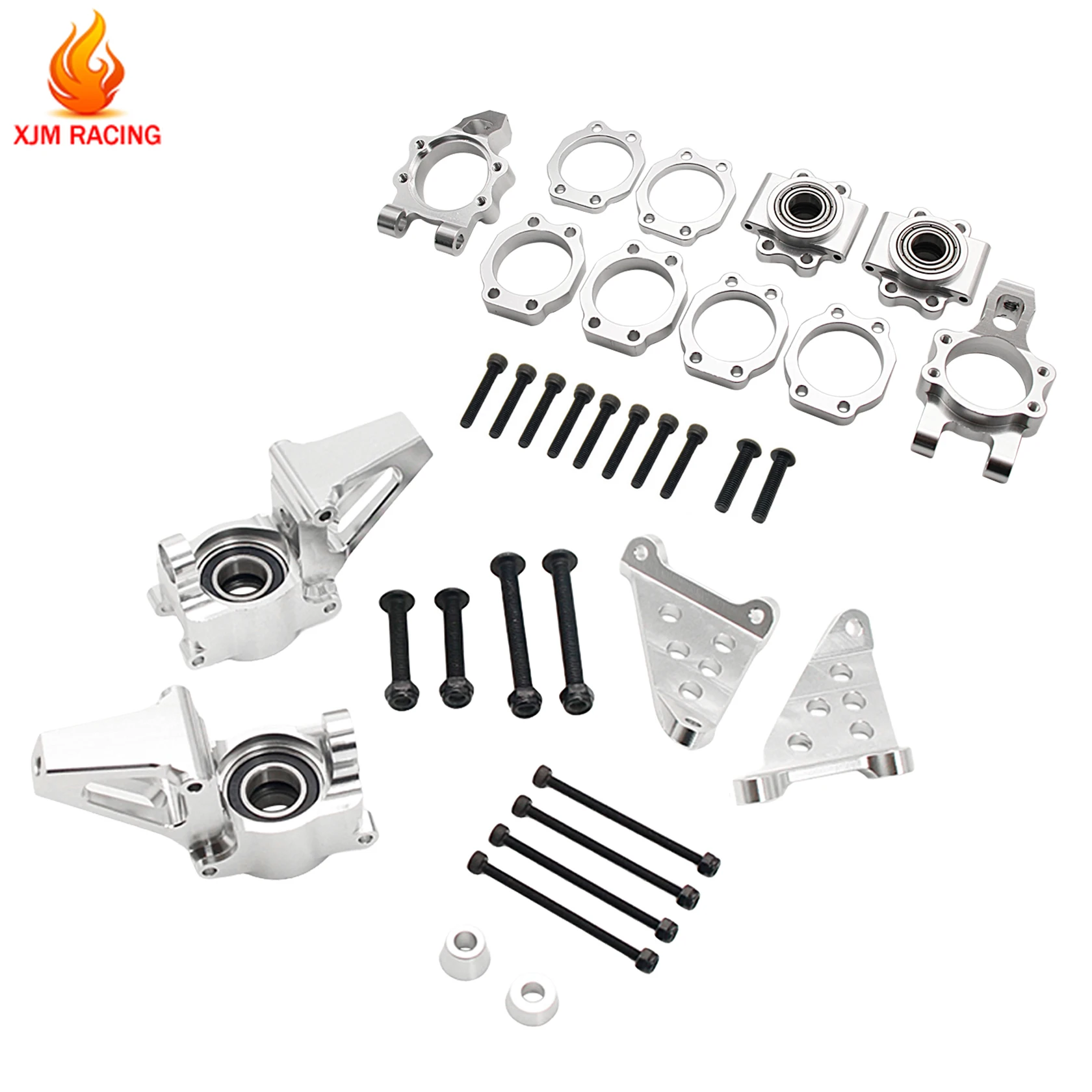 TAO Alloy Front or Rear Wheel Hub Carrier Set for 1/5 Hpi Rofun Rovan Km GTB Racing Baja 5b 5t 5sc SS TRUCK Rc Car Toy Parts
