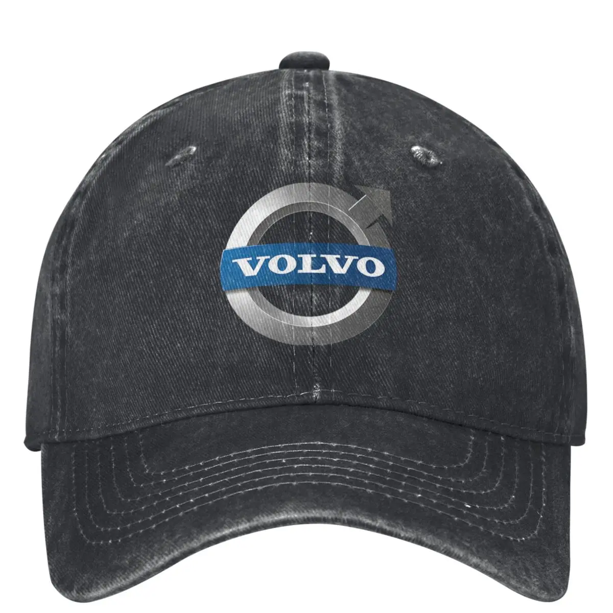 Volvo-Car Logo Denim Baseball Cap Racing Outdoor Sport Hip Hop Dad Hats Spring Female Male Casual Designer Snapback Cap