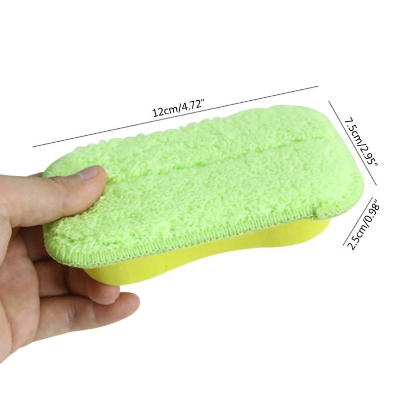 Whiteboard Cleaner Interchangeable, Two-Sided and Thick Cloth Erasers for Kids Students H8WD