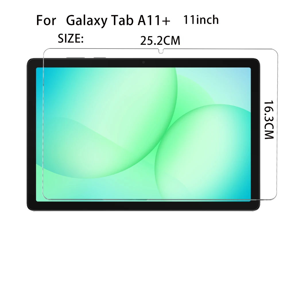 2PCS Tempered Glass Screen Protector For Samsung Galaxy Tab A11 Plus A11+ OGalaxy Tab A11 8.7 inch 2025 9H Film HD Glass