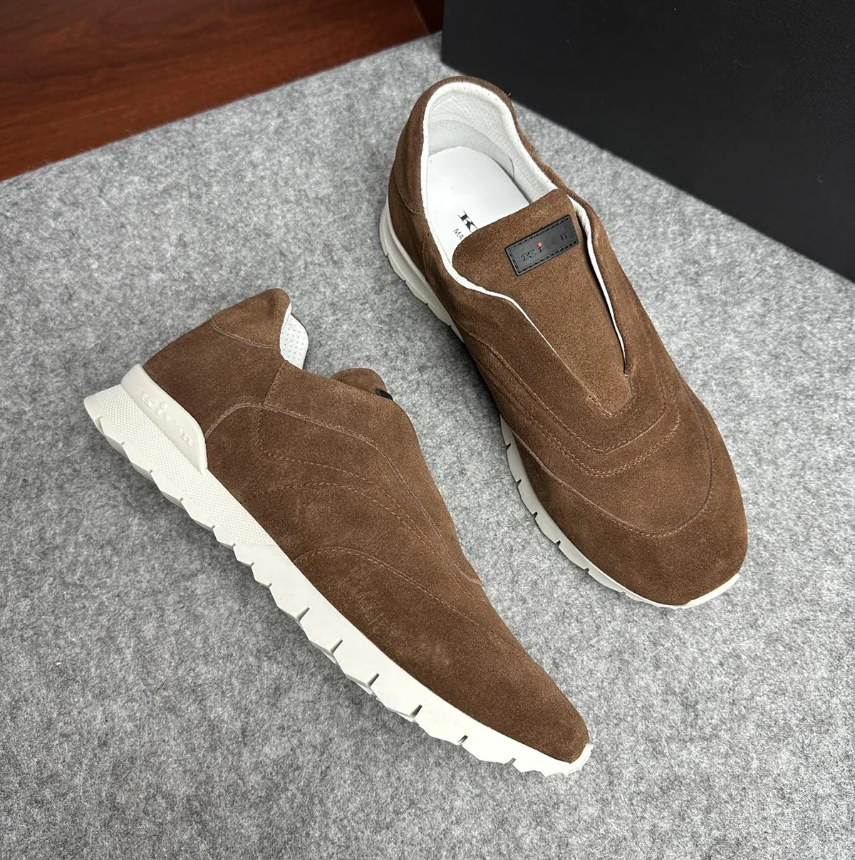 BILLIONAIRE BLKA CPTG Shoes Cowhide Suede 2025 new outdoors fashion quality Breathable motion Men‘s European big size 39-46