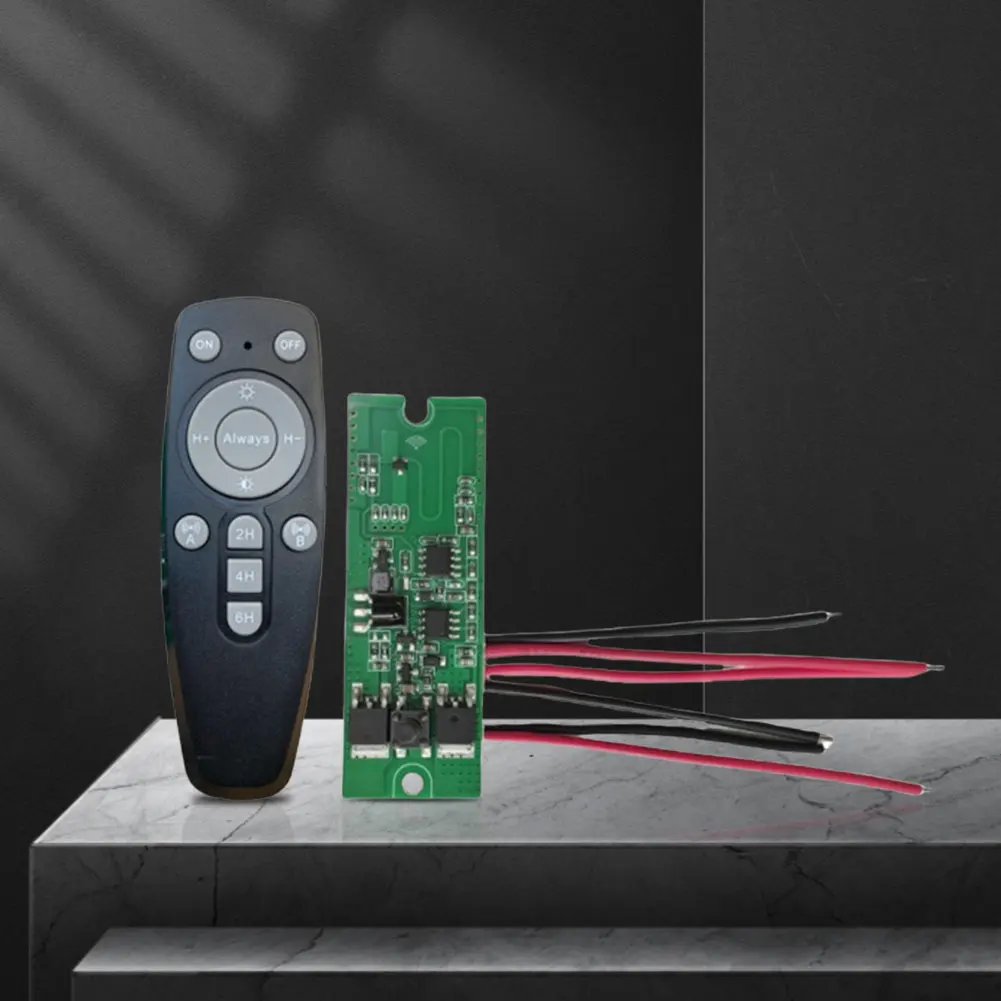 3.2v 3.7v controle remoto placa de driver de luz de rua solar radar corpo humano sensor painel de controle de luz de rua solar