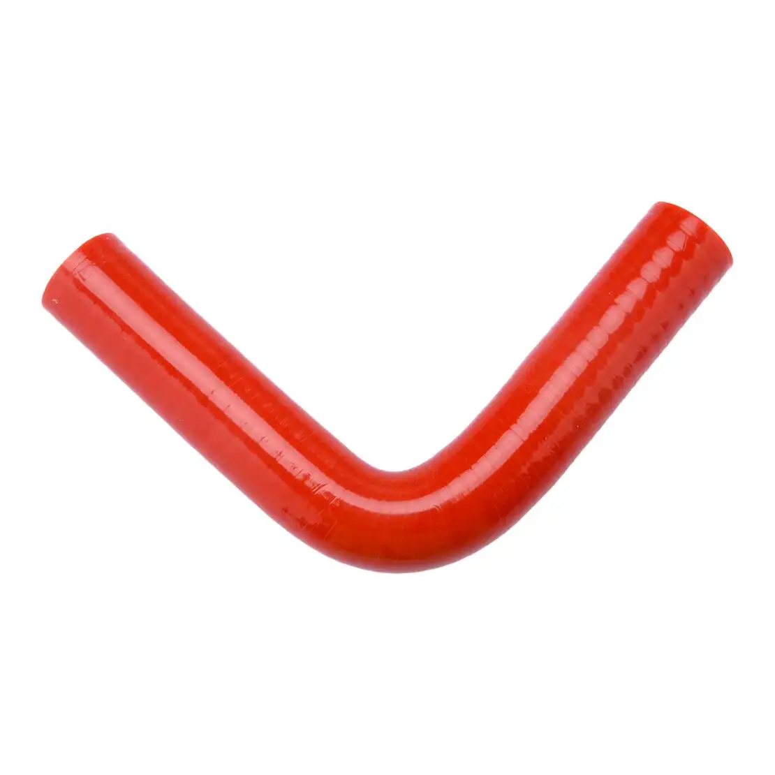 2 個レッド 90 度 5/8 "16 ミリメートルシリコンエルボヒーター冷却剤ホースカプラーターボチューブ
