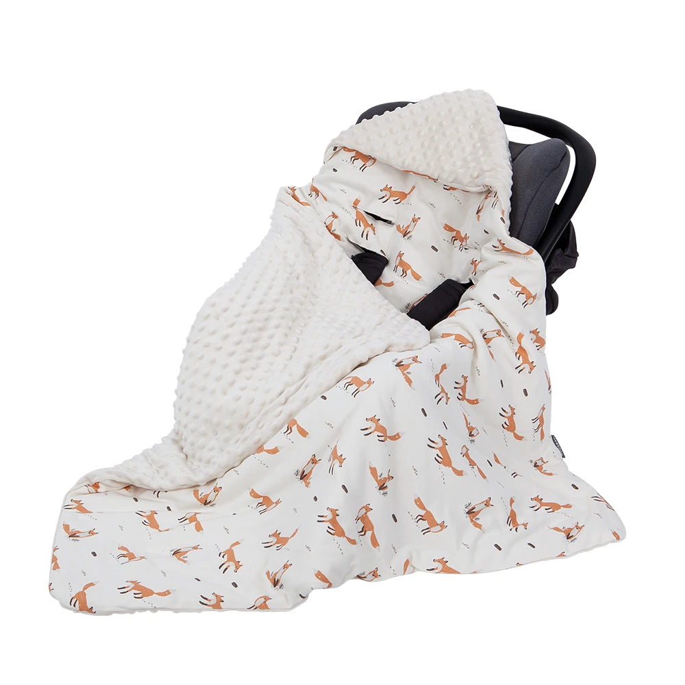 Baby Decke Warme Neugeborenen Swaddle Wrap Regenbogen Druck Blase Kinder Babywanne Sack Winter Dicke Outdoor Baby Kinderwagen Decke