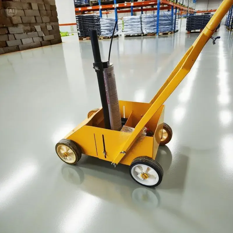 

Scribing artifact paint marking machine road ground playground simple