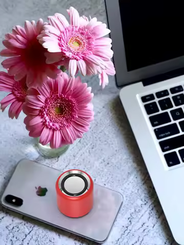 M6 Mini Bluetooth Speaker Wireless Portable Dual Pairing Stereo Sound TWS Built-in Microphone  for desktop Cellphone Cute