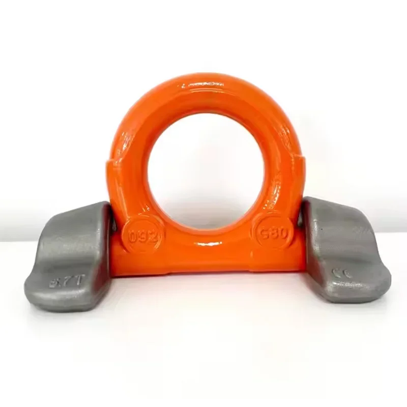Heavy Lifting Cargo Hoist Rings Welded Swivel Ring with Lifting Points YD092 Lifting Point G80 Alloy Steel  Welded Lifing Lug