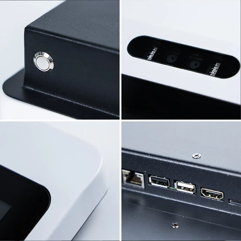 شاشة الكريستال السائل 21 24 27 32 بوصة جدار جبل محطة جهاز شاشة تعمل باللمس كشك الدفع مع الطابعة QR رمز القارئ POS الفضاء