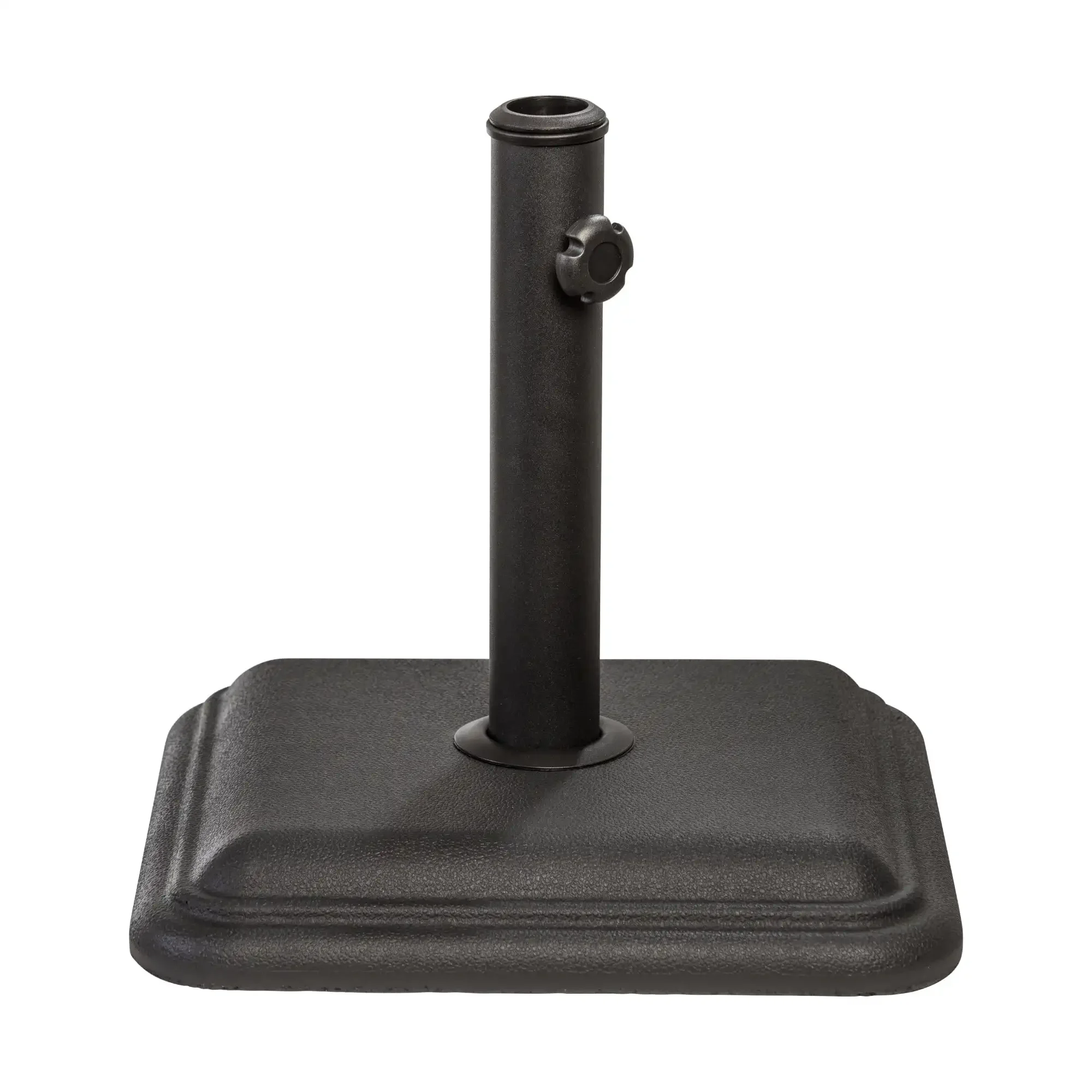 

26 Pound Umbrella Base Designed To Be Used With a Patio Table - Black