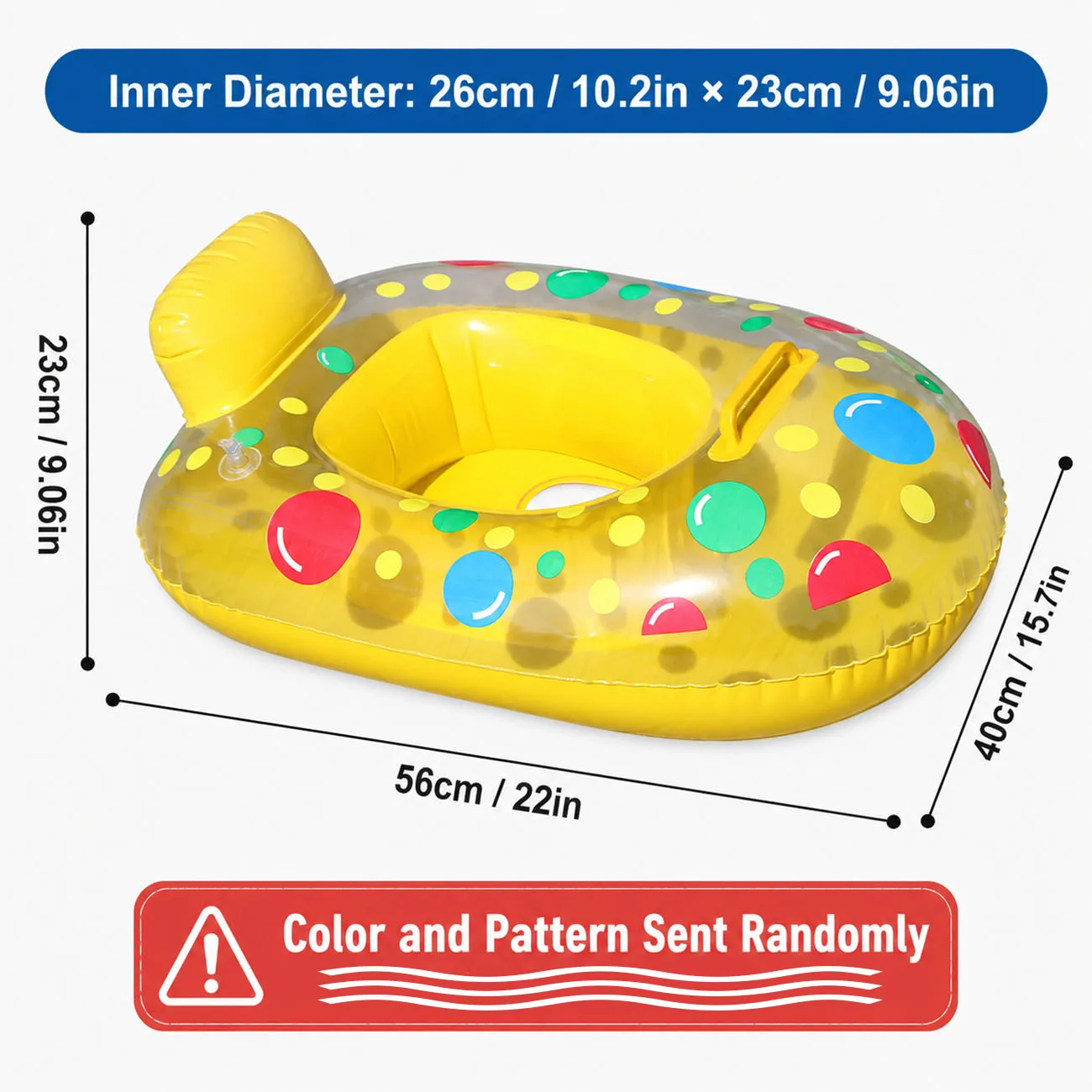 1PC Inflatable Swim Ring Seat Pool Float Chair Backrest Water Hammock Style Swim Seat with Handle Tanning Pool Lounger Summer