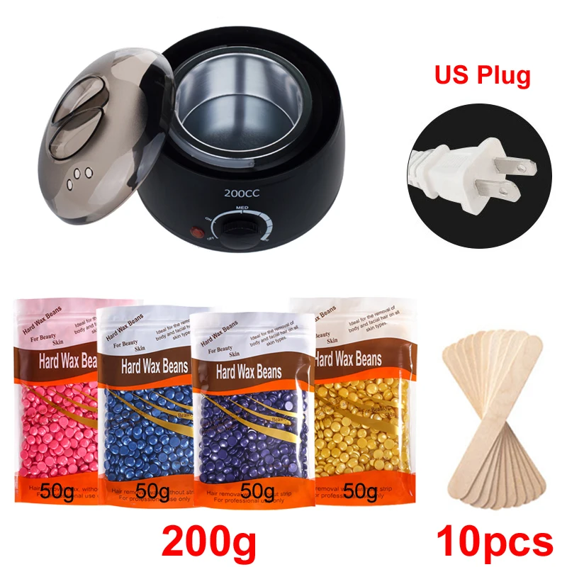 Elektrische Wax Heater Hot Wax Machine Paraffine Pot Warmer Ontharing Waxen Machine Wax-melt Epilator Quick Heater
