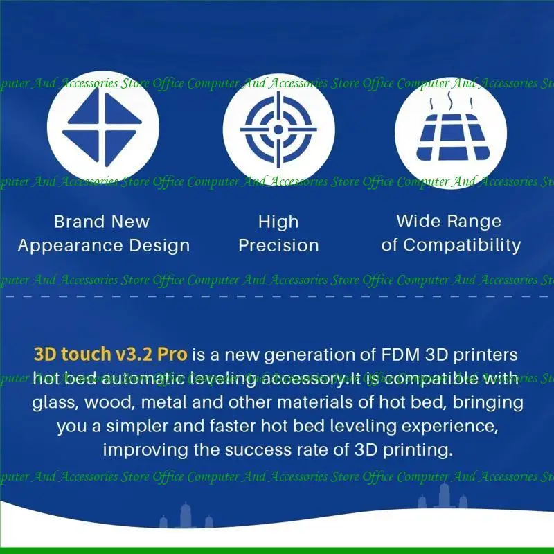 U55C Printer 3D Untuk Sentuh Leveling Otomatis Hot Bed PR