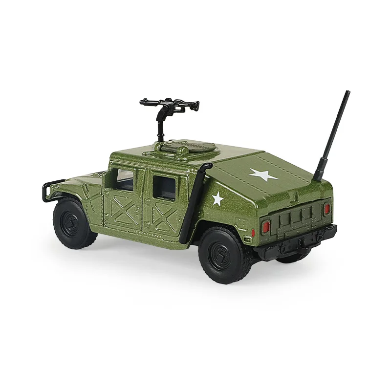 Tactical Military Model World War II Hummer H1 WILLYS GP Military Vehicles Alloy Car Model For Kids Toys Gifts Collection