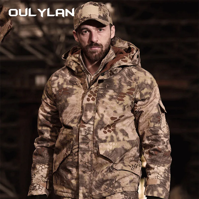 

Polyester Warm Air Jacket, Tactical Jacket, Trendy Brand Warm Windbreaker, Outdoor Fashionable Jacket For Men