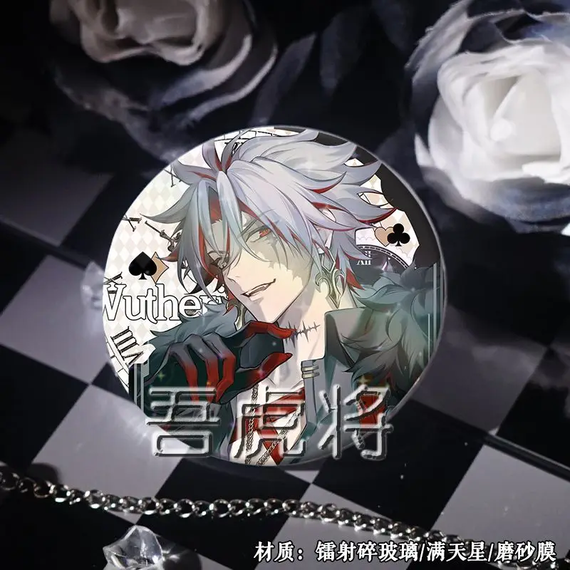 2025 لعبة جديدة Wuthering موجات جيان شانتي بروش BagLapel دبوس تذكارية لينة زر قبعة الزخرفية صفيح شارة فتاة هدية