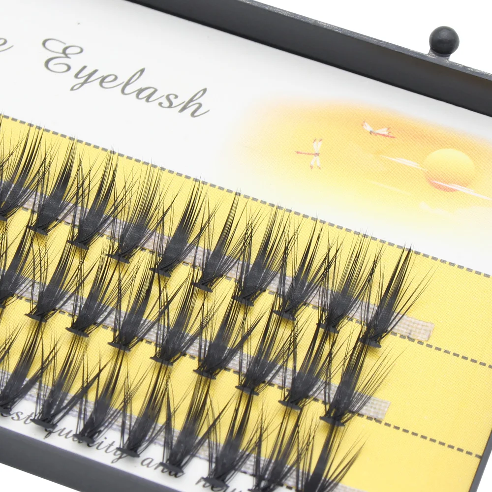 Superior Quality 30D Mink Individual Grafting Eyelash Extension 0.7mm Thickness 60 Bundles Mink Eyelash Extension Natural