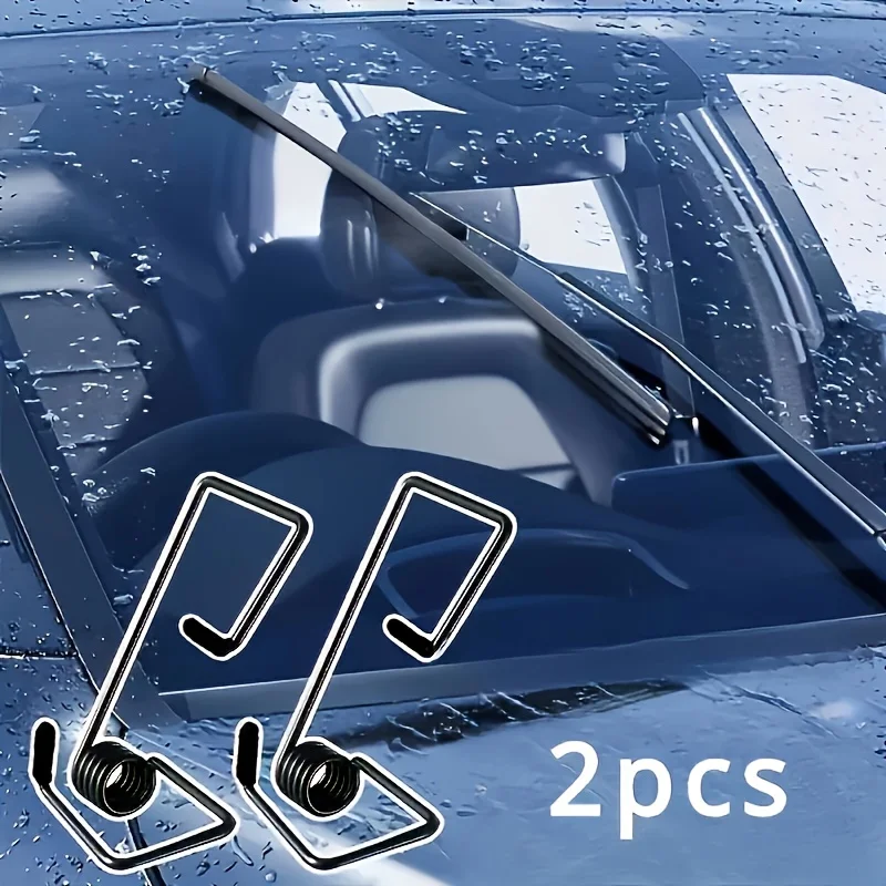 

2pcs Car Wiper Booster Spring Universal Intelligent Wiper Arms Alloy Rubber Windscreen Wipers Spring Car Accessories