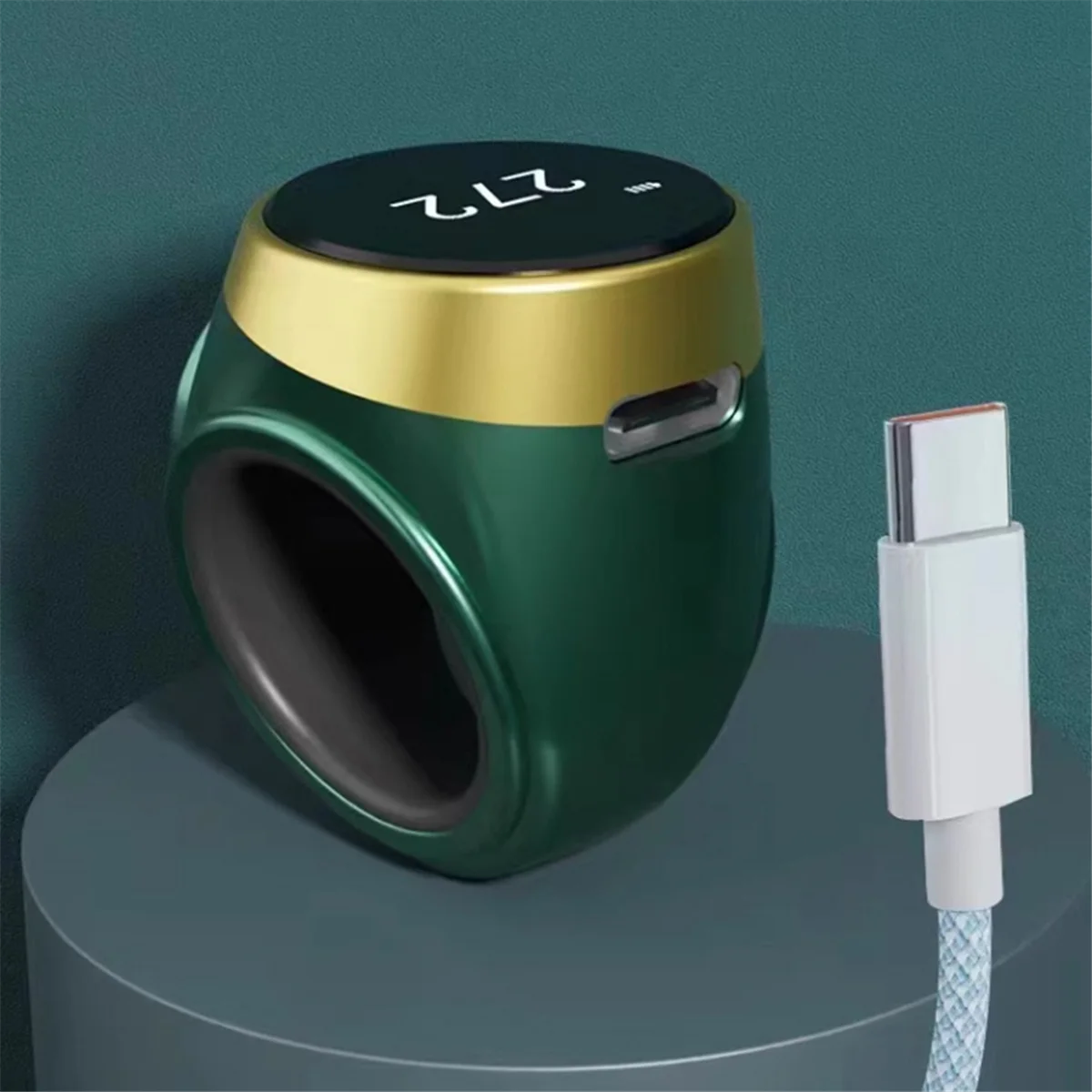 Contador de conteo Digital electrónico a presión manual, estilo étnico, puntos portátiles, anillo recargable, Idea Tally counter-c