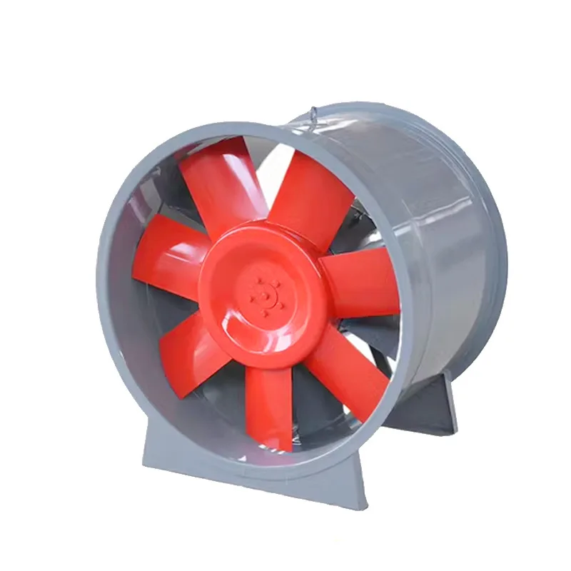 Straight type low noise oblique flow fan, oblique flow fan, DTXF duct pressurized ventilator, single speed double speed fan