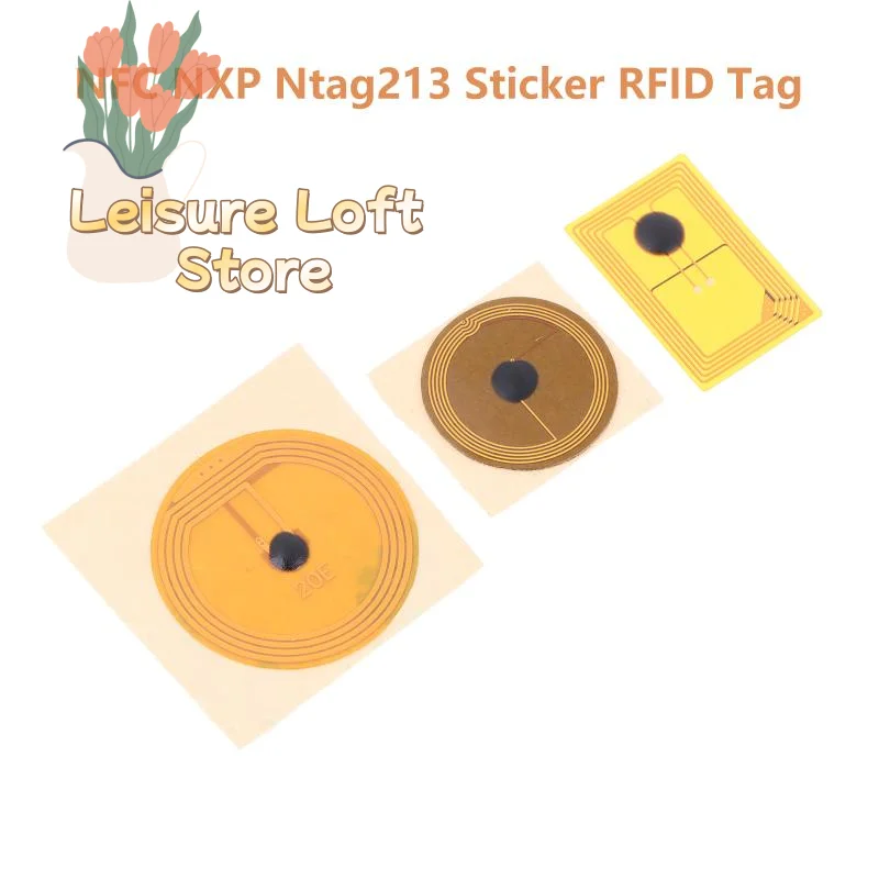 5/10Pcs NXP Ntag213 FPC Small NFC Sticker RFID Tag Micro Chip for Secure Payment 10MM 15MM 12x18MM